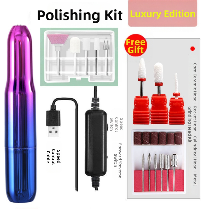 Värviline poleerimispliiats USB-toitega elektriline küünelakieemaldaja pliiatsi poleerimismasin Amazon on spetsialiseerunud elektrilistele küünetööriistadele
