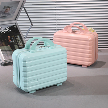 Kohver, kosmeetikakott, väike pagas, armas kommivärv, 14-tolline paroolikarbi hoiukott, kaasas kinkekarp, hulgimüük