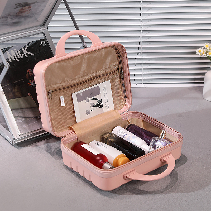 Kohver, kosmeetikakott, väike pagas, armas kommivärv, 14-tolline paroolikarbi hoiukott, kaasas kinkekarp, hulgimüük