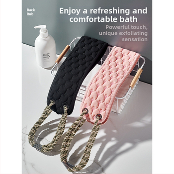 Meeste seljapuhastusrätik, koduseks kasutamiseks mõeldud mudavanni seljariba, tugev jämeda liivaga puhastuskinnas