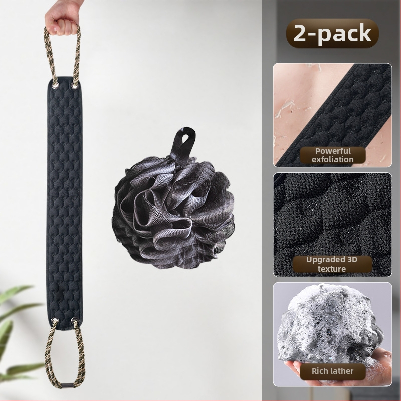 Meeste seljapuhastusrätik, koduseks kasutamiseks mõeldud mudavanni seljariba, tugev jämeda liivaga puhastuskinnas