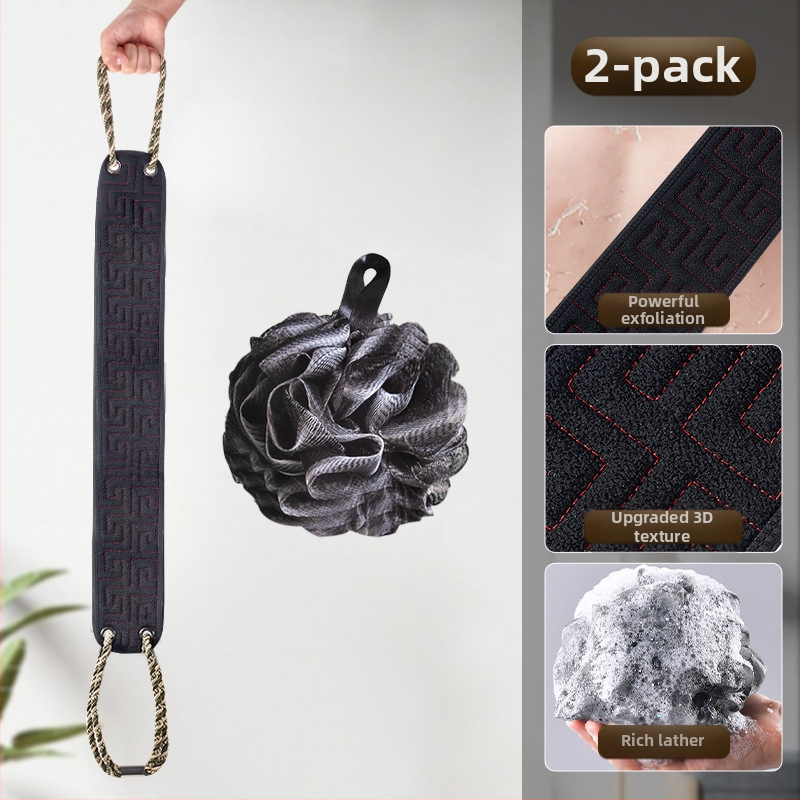 Meeste seljapuhastusrätik, koduseks kasutamiseks mõeldud mudavanni seljariba, tugev jämeda liivaga puhastuskinnas