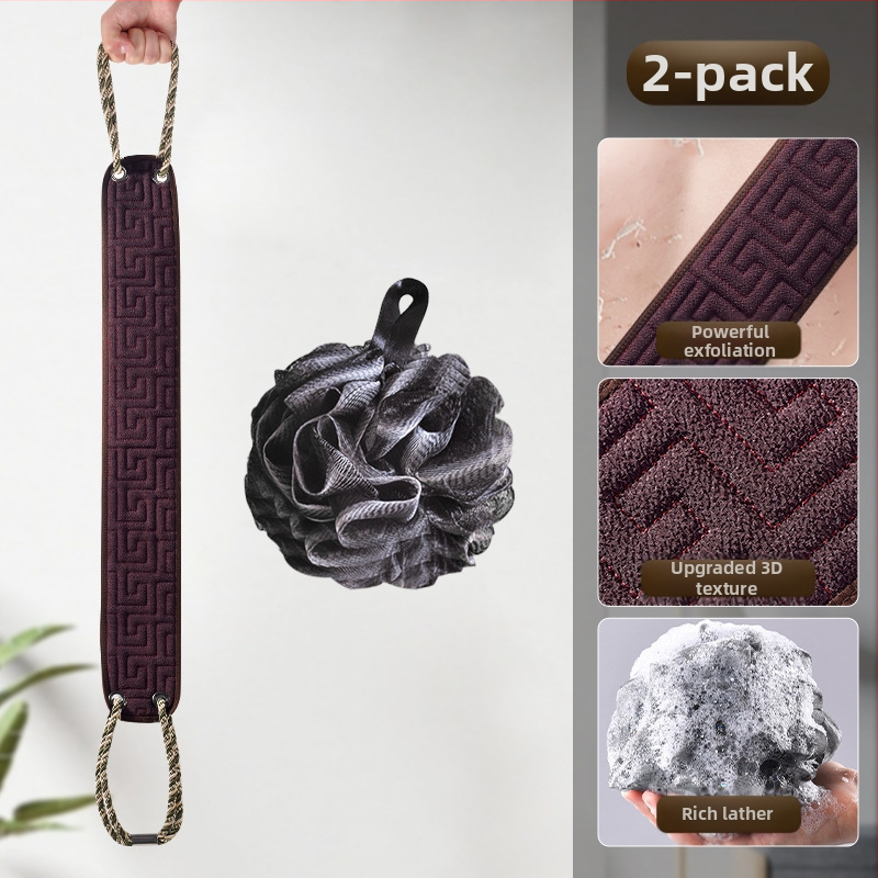 Meeste seljapuhastusrätik, koduseks kasutamiseks mõeldud mudavanni seljariba, tugev jämeda liivaga puhastuskinnas