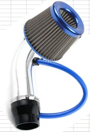 Piiriülene kuuma auto külma õhu sisselaskekomplekt modifitseeritud alumiiniumtorude komplekt universaalne 76 mm/3-tolline seenepea