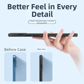 Piemērots Apple 17Promax Liquid tālruņa maciņam Iphone14Pro Straight Edge silikona 13" īpaši plānam universālam Xr maciņam