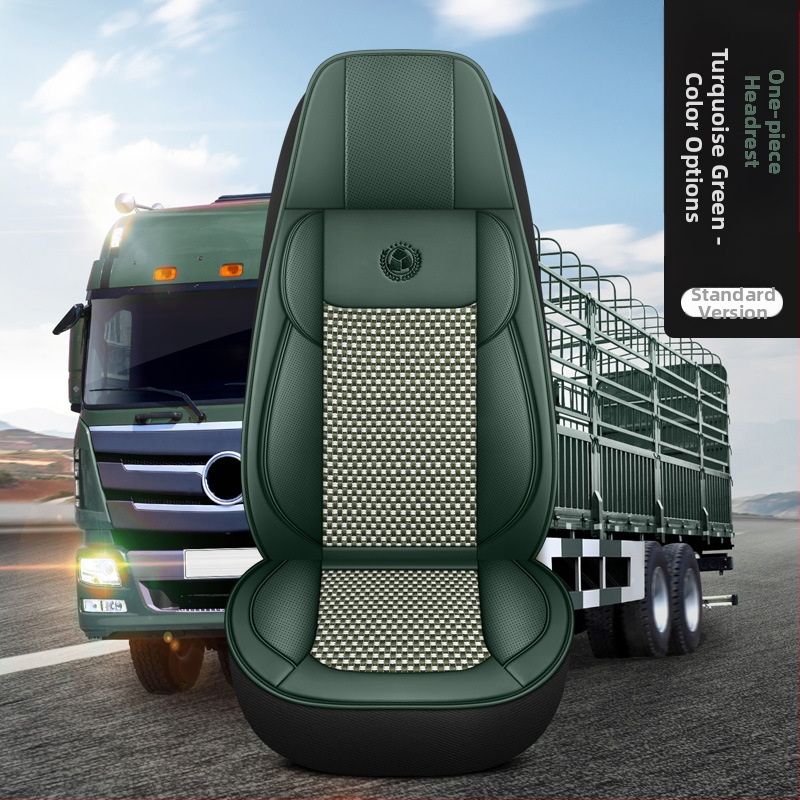 Spetsiaalne istmepadi suurtele veoautodele, perforeeritud nahk, hingav, libisemiskindel, universaalne istmepadi igaks aastaajaks, kõik hinnas, Jiefang Auman Shandeka