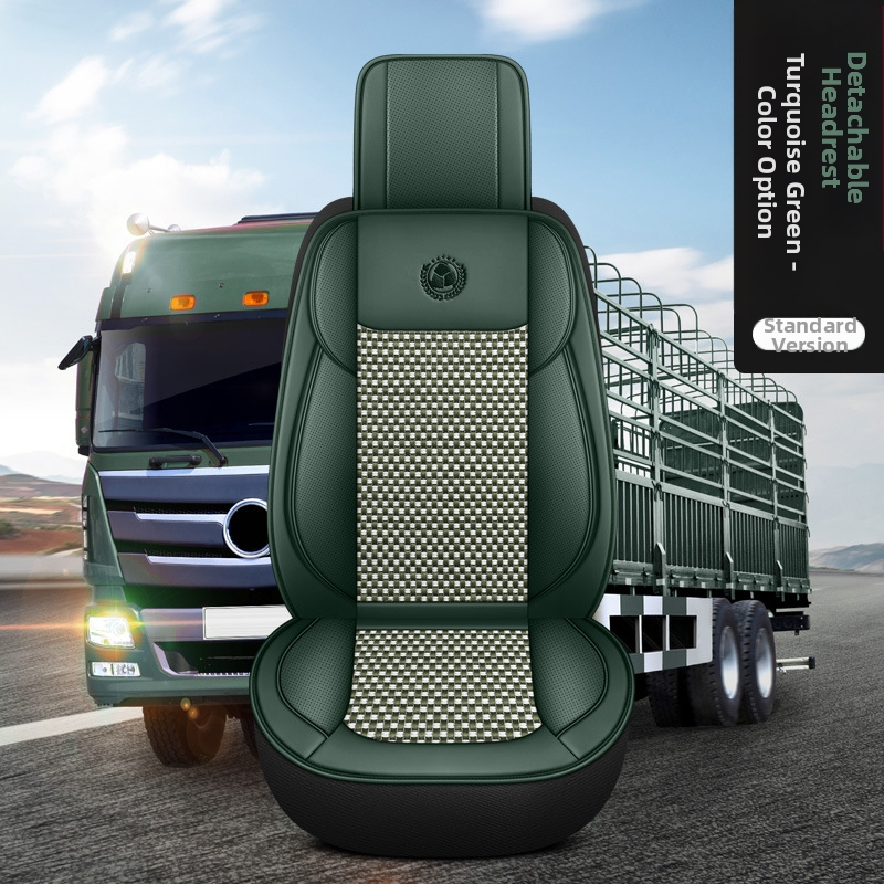 Spetsiaalne istmepadi suurtele veoautodele, perforeeritud nahk, hingav, libisemiskindel, universaalne istmepadi igaks aastaajaks, kõik hinnas, Jiefang Auman Shandeka