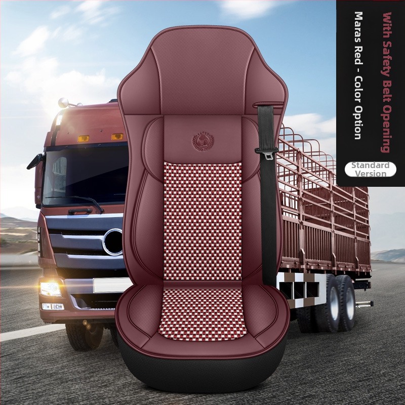 Spetsiaalne istmepadi suurtele veoautodele, perforeeritud nahk, hingav, libisemiskindel, universaalne istmepadi igaks aastaajaks, kõik hinnas, Jiefang Auman Shandeka