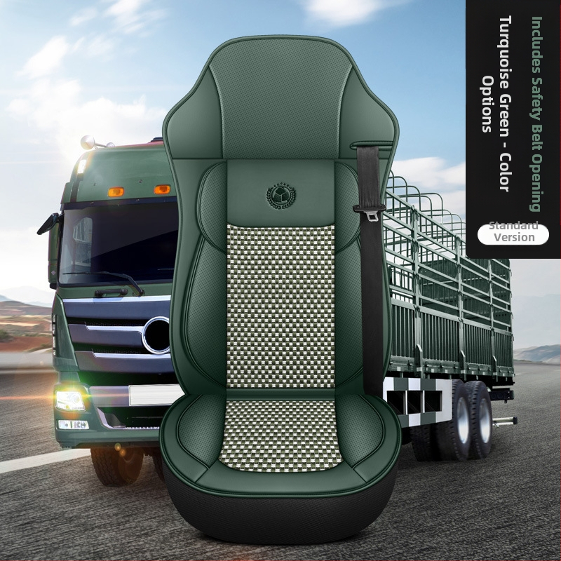 Spetsiaalne istmepadi suurtele veoautodele, perforeeritud nahk, hingav, libisemiskindel, universaalne istmepadi igaks aastaajaks, kõik hinnas, Jiefang Auman Shandeka