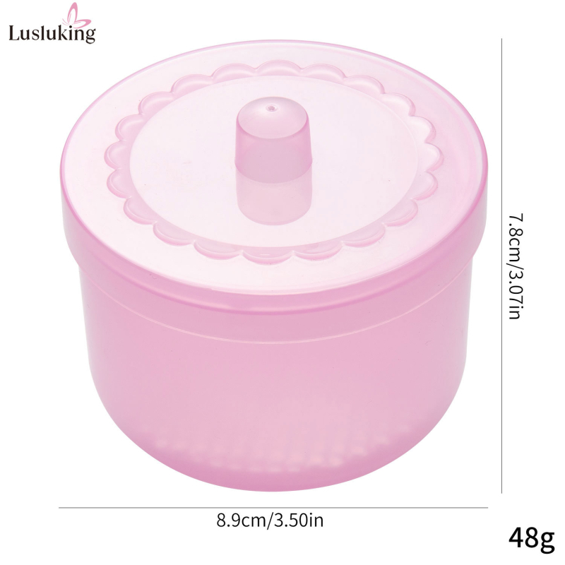 Küüne poleerimispea desinfitseerimis- ja puhastuskast Poleerimispea maniküüri tööriista desinfitseerimiskauss Filtripuhastus Alkoholi leotuskast