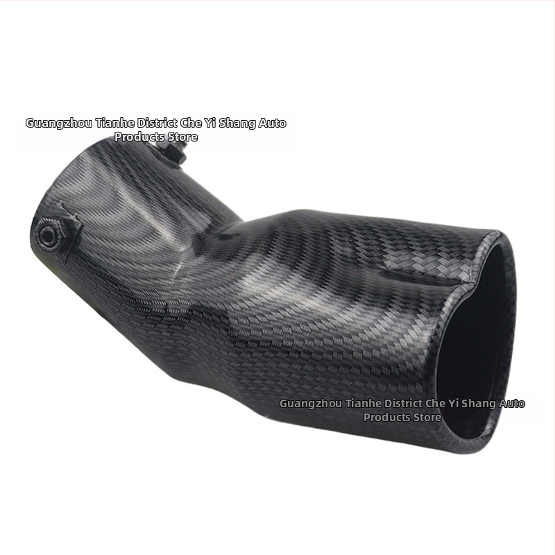 Pārrobežu karsti pārdota automašīna universāla astes kakla sabiezējums sirds formas universāls nerūsējošā tērauda cepts zils izplūdes caurule modificēts izpūtējs