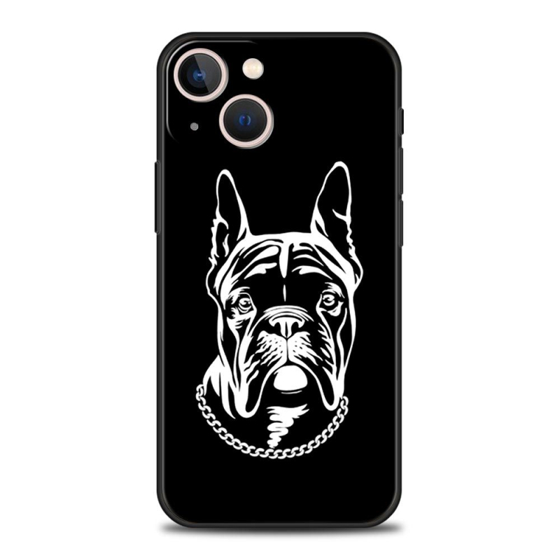 Sobib iPhone16 telefoniümbrisele, väliskaubanduse uus loomade trendikas mees dobermann koera telefoniümbris