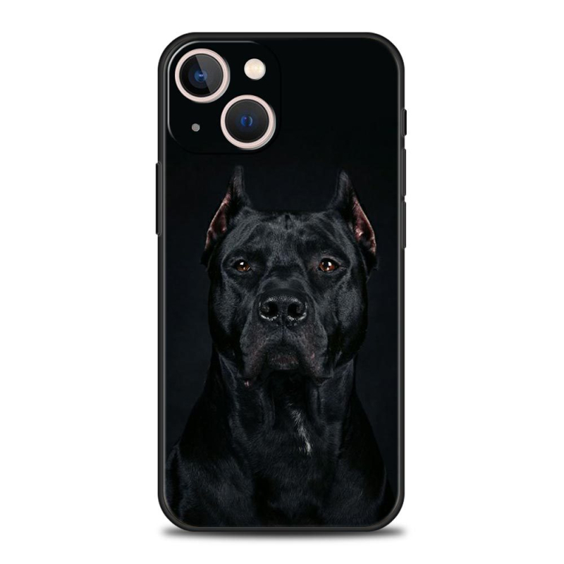 Sobib iPhone16 telefoniümbrisele, väliskaubanduse uus loomade trendikas mees dobermann koera telefoniümbris