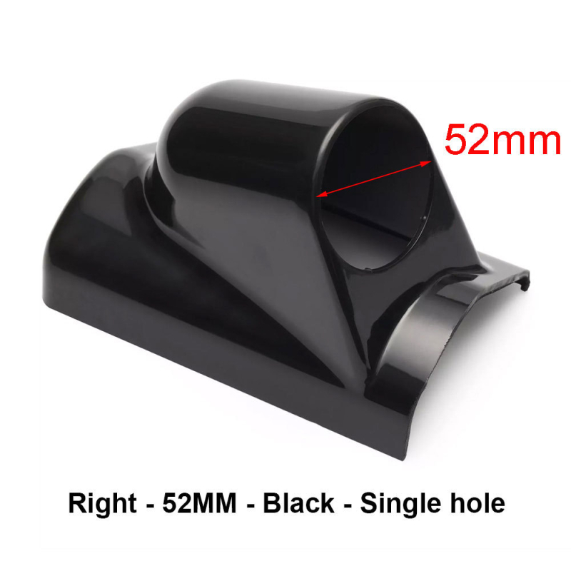 2-tolline (52 mm) auto näidikute raam, modifitseeritud kolme auguga vasakpoolne A-piilar armatuurlaua kronsteini, parempoolne A-piilar armatuurlaua katte külge