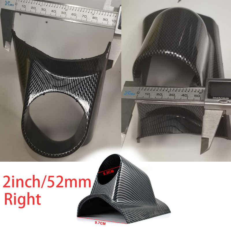 2-tolline (52 mm) auto näidikute raam, modifitseeritud kolme auguga vasakpoolne A-piilar armatuurlaua kronsteini, parempoolne A-piilar armatuurlaua katte külge