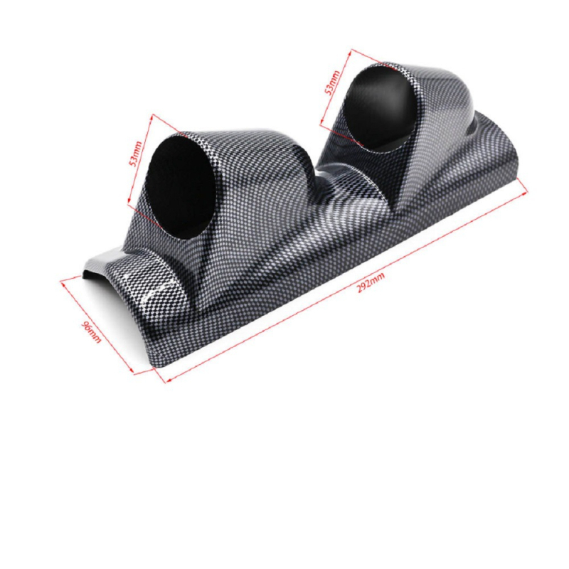 2-tolline (52 mm) auto näidikute raam, modifitseeritud kolme auguga vasakpoolne A-piilar armatuurlaua kronsteini, parempoolne A-piilar armatuurlaua katte külge