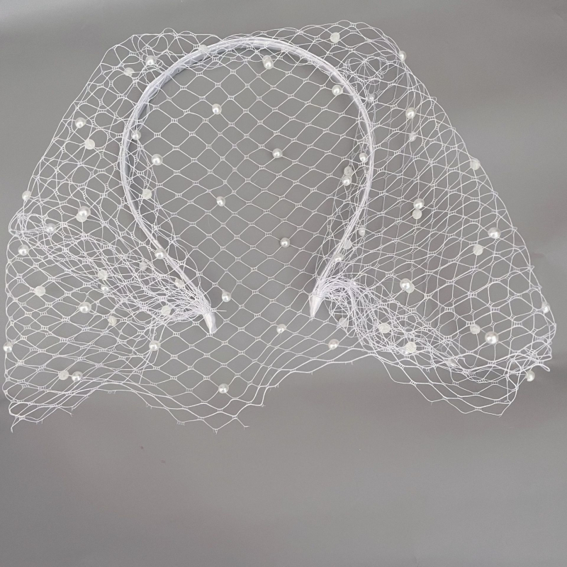 Amazoni juukseaksessuaarid, vintage-stiilis võrkmustriga juukseaksessuaarid, lipsuga looriga juuksekaardid, ballile pulmapeole mõeldud peakatted