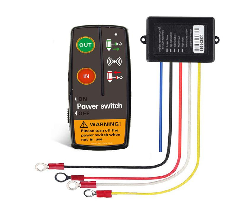 Vintsi kontroller 12V24V relee elektriline vintsi lüliti ankur traadita kaugjuhtimispult autole merele