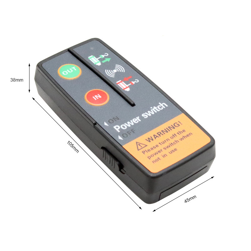 Vintsi kontroller 12V24V relee elektriline vintsi lüliti ankur traadita kaugjuhtimispult autole merele