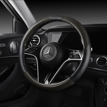 Sobib Mercedes-Benzi uue C-klassi Alcantari auto roolikatte ja libisemisvastase sisemusega roolikattega