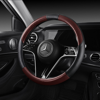 Sobib Mercedes-Benzi uue C-klassi Alcantari auto roolikatte ja libisemisvastase sisemusega roolikattega