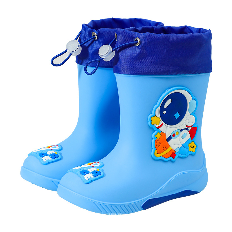 Laste kummist saapad Beebipoiste veejalatsid Tüdrukute õpilased Lasteaia kummist saapad Lastele Naistele Kummist jalatsid Täiskasvanutele laos