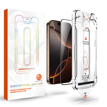 Bezputekļu noliktavas Apple 17Promax Corning rūdīta plēve iPhone 16/13/14 pretslīdēšanas 15 pilnekrāna mobilā tālruņa plēve