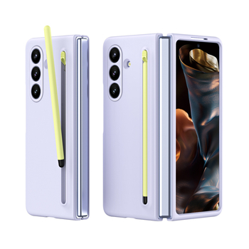 Sobib Samsung Z Fold7 mobiiltelefoni ümbrisele, ametlik samas stiilis kest ja kile integreeritud Stylus Fold6/5/4 kaitseümbrisega