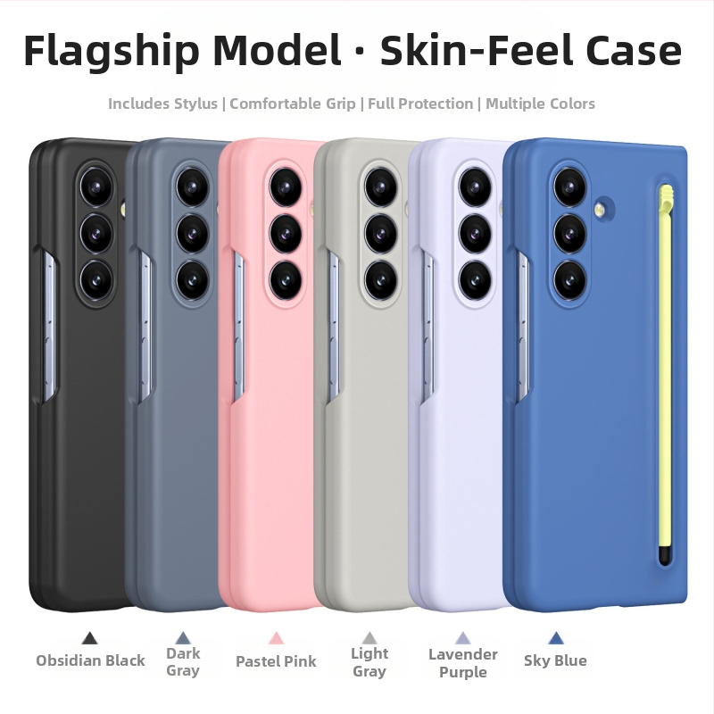 Sobib Samsung Z Fold7 mobiiltelefoni ümbrisele, ametlik samas stiilis kest ja kile integreeritud Stylus Fold6/5/4 kaitseümbrisega