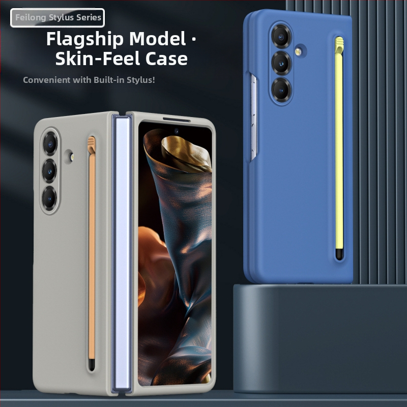 Vhodné pre puzdro na mobilný telefón Samsung Z Fold7, oficiálny rovnaký štýl puzdra a fólie integrované s ochranným krytom Stylus Fold6/5/4