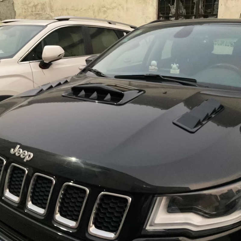 Auto kapoti simulatsiooni õhu väljalaskeava dekoratiivne kate peakate ventilatsiooniõhu sisselaskeava kate tehase otsemüük erinevates stiilides