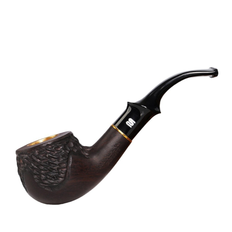 Puitunud roosipuust piip, kolmeotstarbeline, kuivpiip, suitsetamistarvikud, hulgimüügi tubakakott, filtreeritud täispuidust piip, sandlipuu