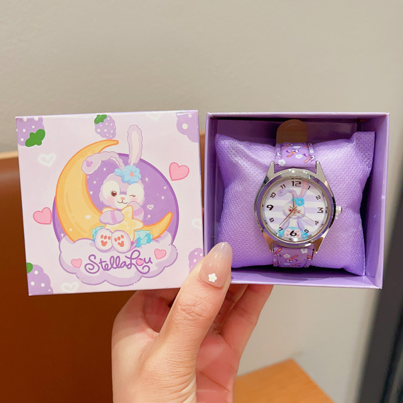 Sanrio bērnu dekoratīvais pulkstenis multfilmu elektroniskais pulkstenis zēniem un meitenēm. Laiks sūtīt dāvanas mazām meitenēm. Studentu aksesuāri.