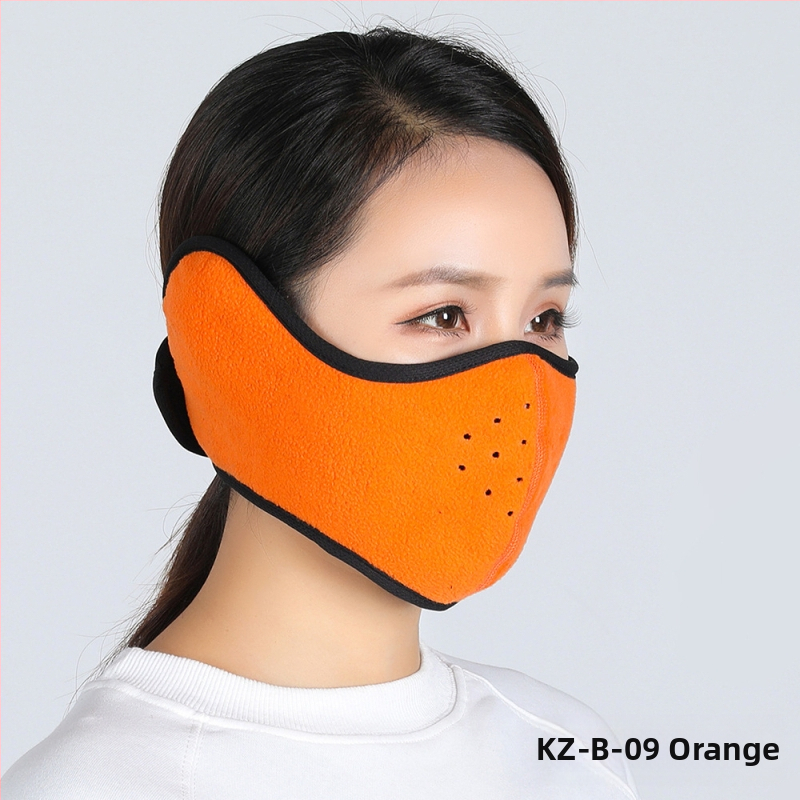 Talvine õues suusamask Jalgrattasõidu soe jalgrattasõidumask Kapuutsiga tuulekindel mask Kõrvakaitsemask