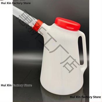 Paksendatud õlikann 4S töökoja autode ja laevade määrdeõli plastist pika otsikuga õlikann õlikann skaala ja kaanega õlihaaratsiga