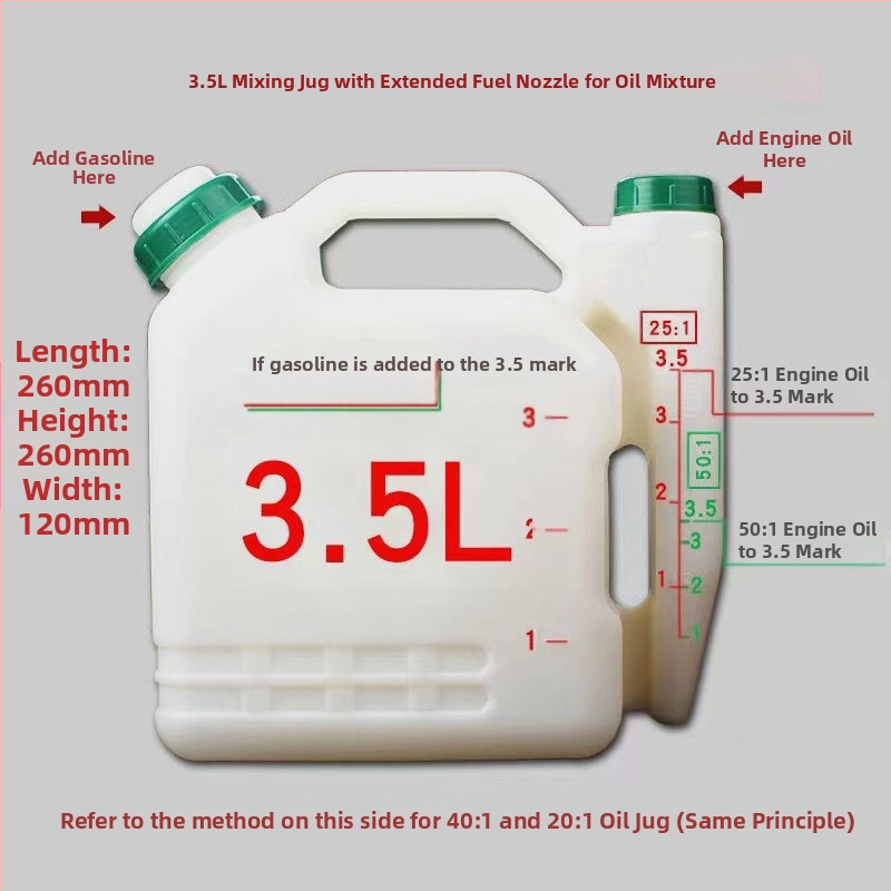 Paksendatud õlikann 4S töökoja autode ja laevade määrdeõli plastist pika otsikuga õlikann õlikann skaala ja kaanega õlihaaratsiga