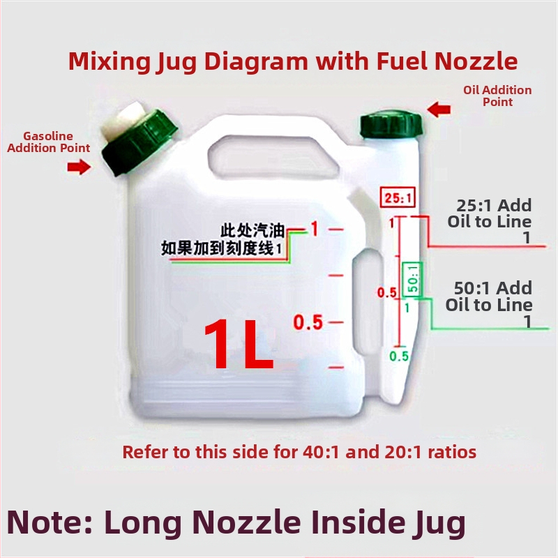 Paksendatud õlikann 4S töökoja autode ja laevade määrdeõli plastist pika otsikuga õlikann õlikann skaala ja kaanega õlihaaratsiga