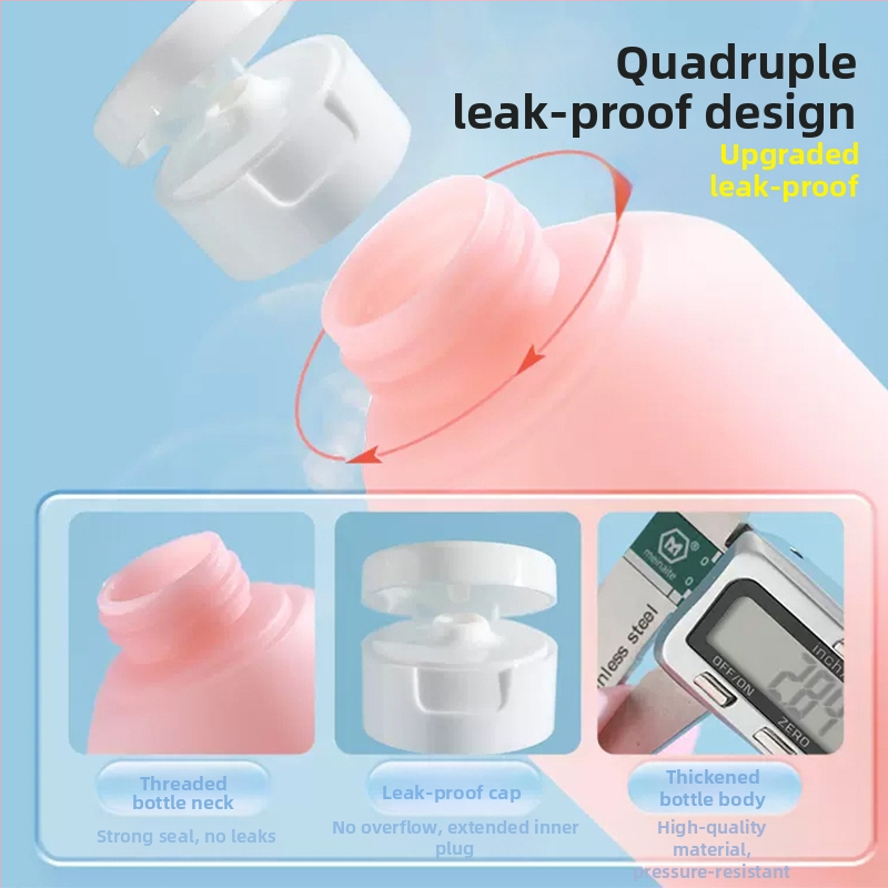 Reisipudelite pesuülikond Šampoon Lotion Kehaseep Reisi kaasaskantav nahahoolduskosmeetikakott