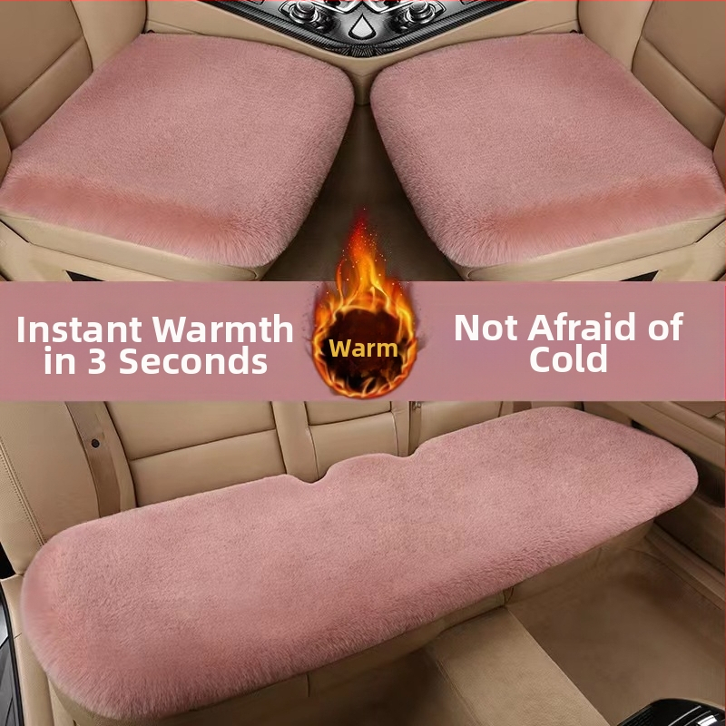 Talvine autoistmepadi, tasuta sidumine, soe universaalne istmepadi, küülikukarva imitatsioon, libisemiskindel, paksendatud autoistmepadi, hulgimüük, autopadi