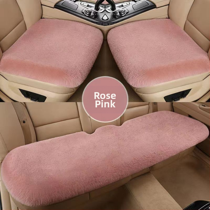 Talvine autoistmepadi, tasuta sidumine, soe universaalne istmepadi, küülikukarva imitatsioon, libisemiskindel, paksendatud autoistmepadi, hulgimüük, autopadi