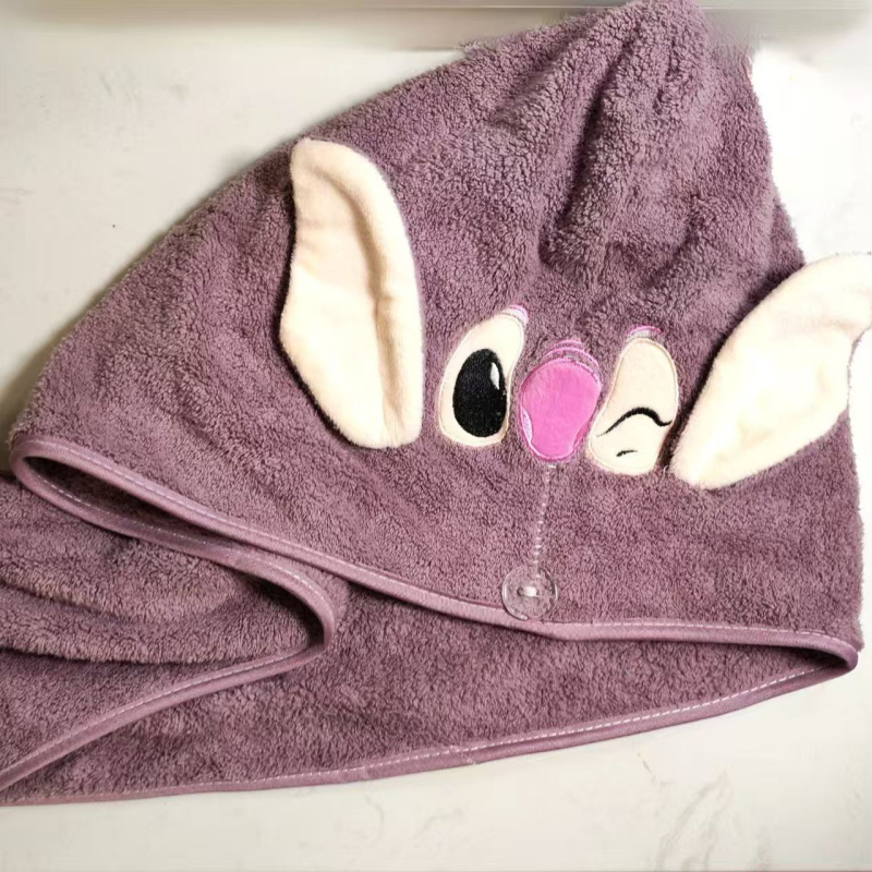 Uus bambusest sametist lainelise servaga ühekihiline korallist sametist dušimüts, pehme imav turban, täiskasvanutele mõeldud majapidamiskommivärvi dušimüts