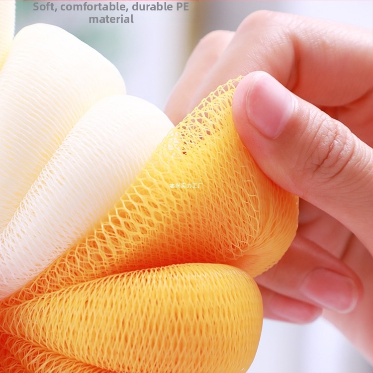 Kúpeľová loptička, kvetinová loptička do kúpeľa, detská kúpeľová loptička, super mäkká dámska kúpeľová loptička, kvetinová bublinová kúpeľ pre mužov