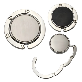 E-kaubanduse eksport Uute vidinate värvitud õlivärviga neljaleheline ristik ristik ümmargune brändi käekott konksuga käekoti rippuv