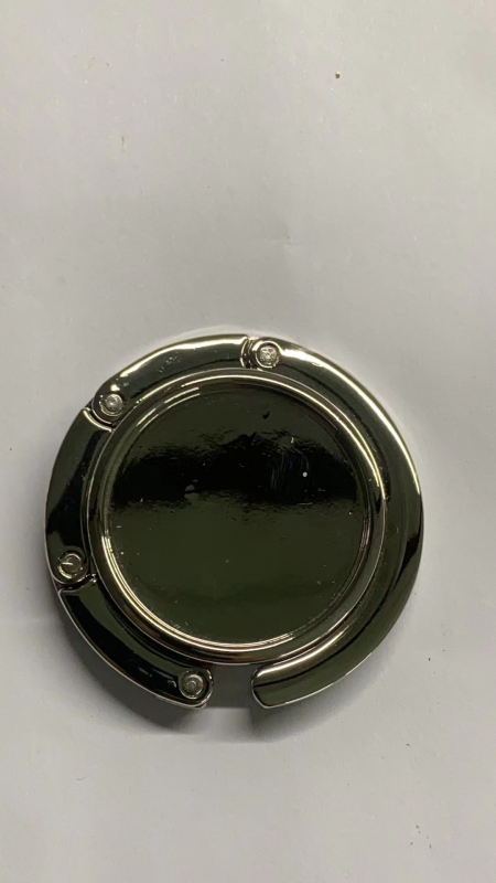 E-kaubanduse eksport Uute vidinate värvitud õlivärviga neljaleheline ristik ristik ümmargune brändi käekoti konksuga kott rippuv käekott