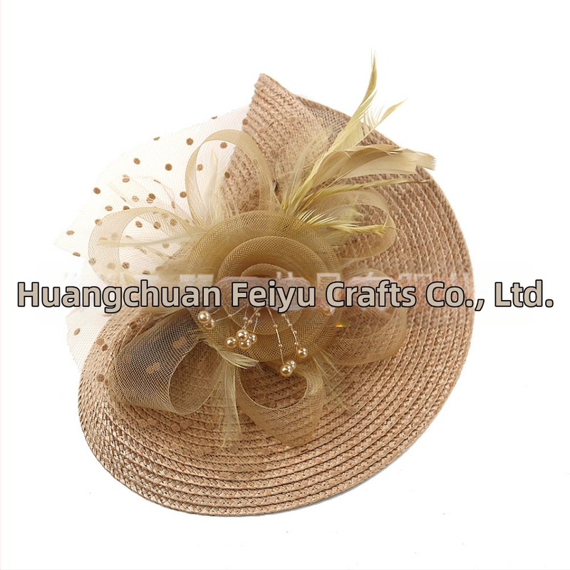 Populaarsed Amazoni väikesed mütsid, Euroopa ja Ameerika pruudi peakatted, Halloweeni võrgusilma sulgedest juuste aksessuaarid, džokiklubi müts