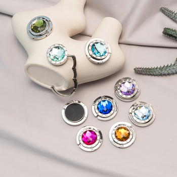 Ümmargune akrüülkonks, õpilaslaua külgkonks, kristallkoti riidepuu, kokkupandav kotikonks, sulamist, moodne ja lihtne