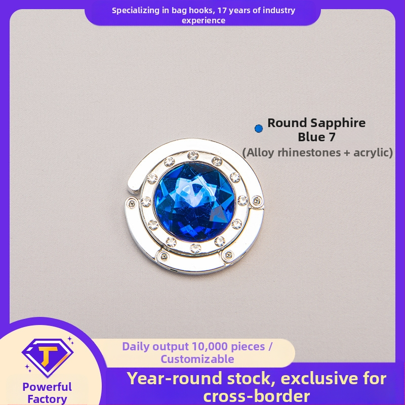 Ümmargune akrüülkonks, õpilaslaua külgkonks, kristallkoti riidepuu, kokkupandav kotikonks, sulamist, moodne ja lihtne