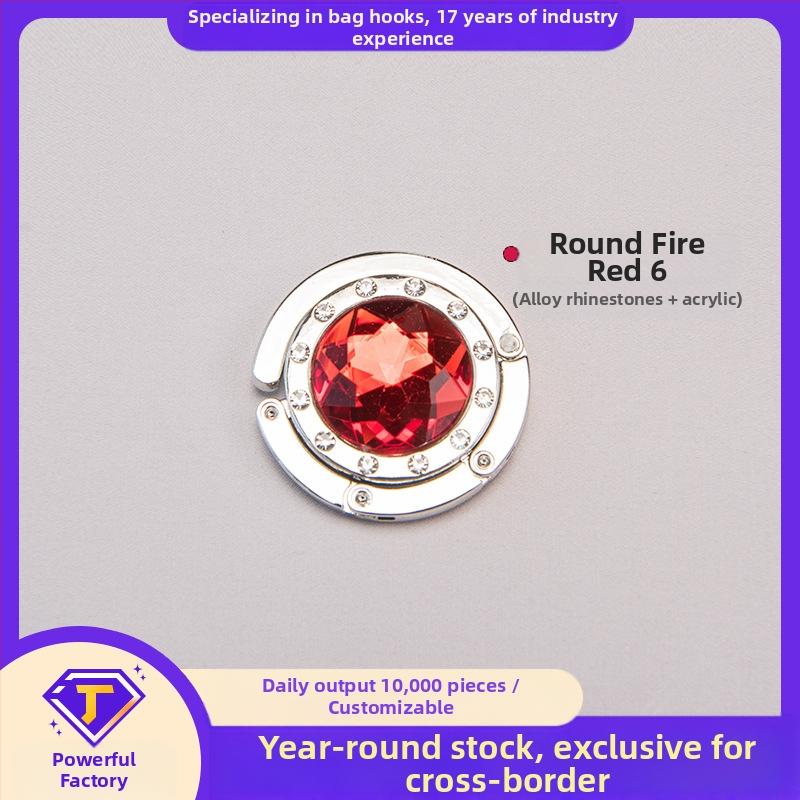 Ümmargune akrüülkonks, õpilaslaua külgkonks, kristallkoti riidepuu, kokkupandav kotikonks, sulamist, moodne ja lihtne