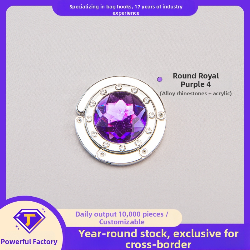 Ümmargune akrüülkonks, õpilaslaua külgkonks, kristallkoti riidepuu, kokkupandav kotikonks, sulamist, moodne ja lihtne