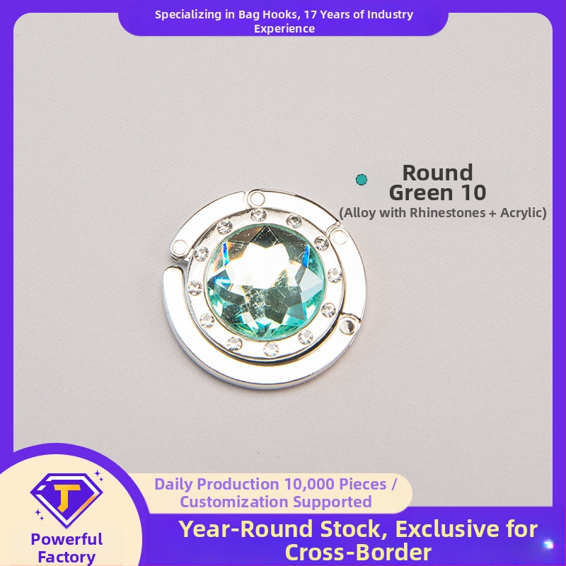 Ümmargune akrüülkonks, õpilaslaua külgkonks, kristallkoti riidepuu, kokkupandav kotikonks, sulamist, moodne ja lihtne